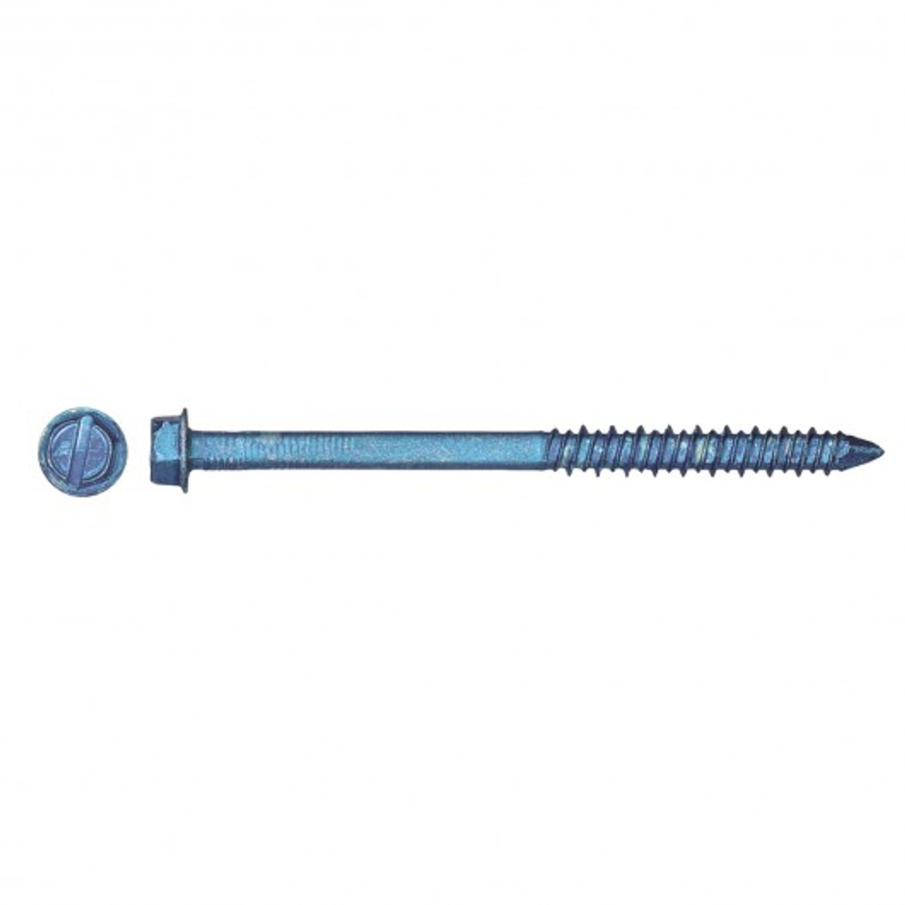 3/16" x 1-1/4" Hex Head Steel Concrete Screw 100 Pc.   537-820