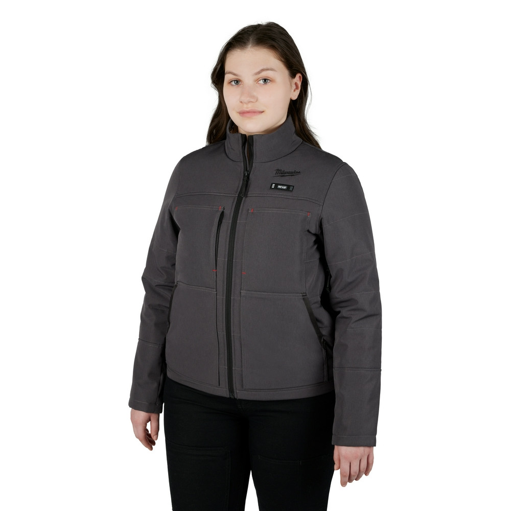 M12 Grey Heated Women's Jacket Kit XL  234G-21XL