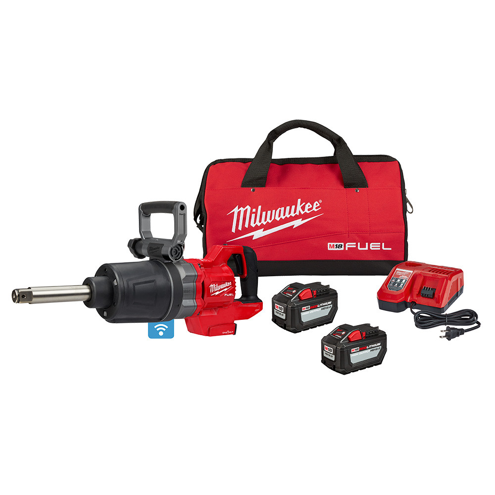 M18 Fuel® 1" D-Handle High Torque Impact Wrench w/Extended Anvil Kit  2869-22HD