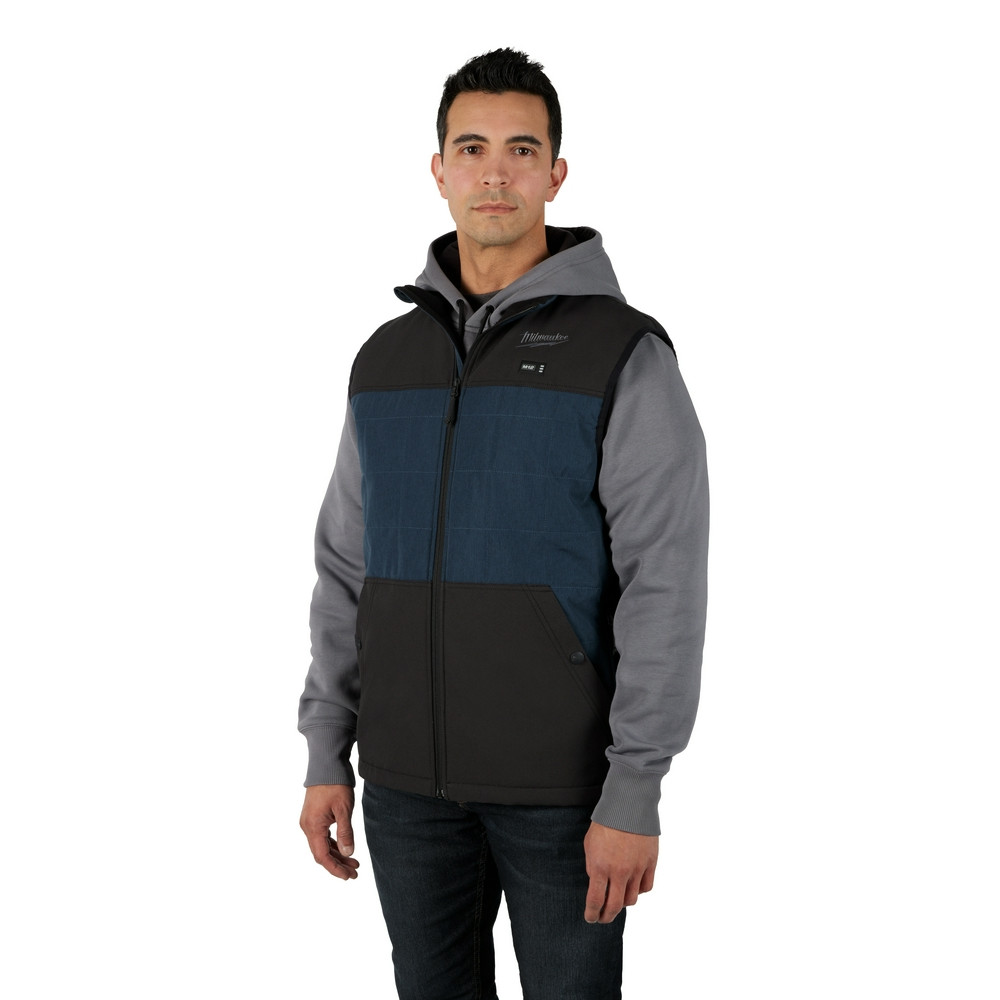 M12 Blue Heated Axis Vest Only 2X  305BL-202X