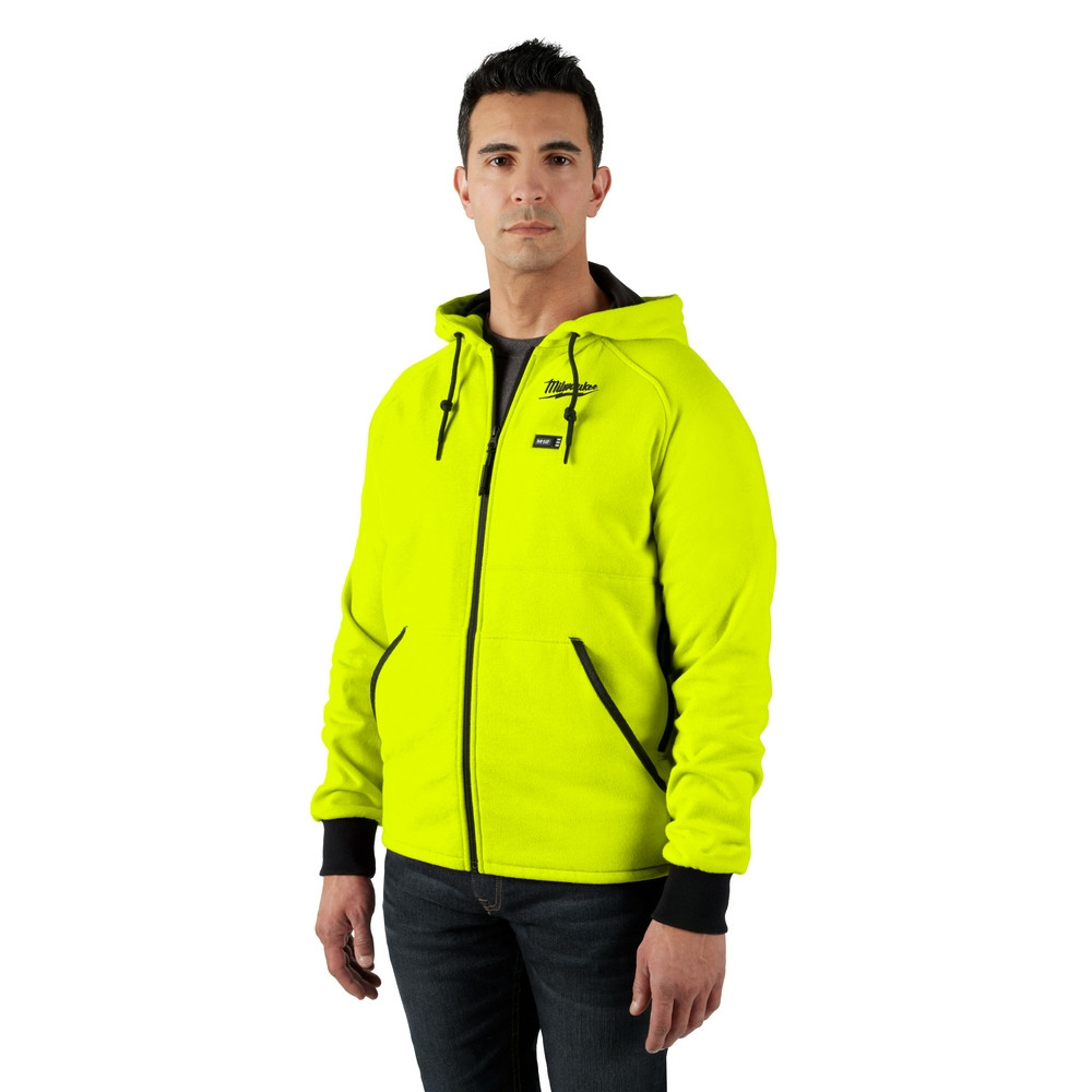 M12 Hi-Viz Heated Hoodie Only S  306HV-20S
