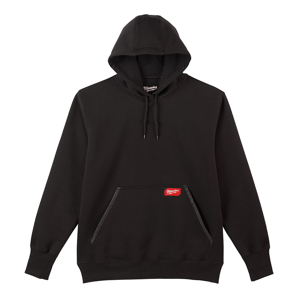 Heavy Duty Pullover Hoodie - Black 3X  350B-3X