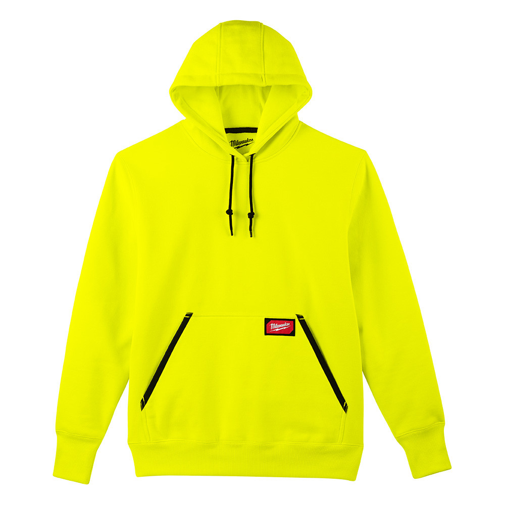 Heavy Duty Pullover Hoodie - Hi-Viz M  350HV-M
