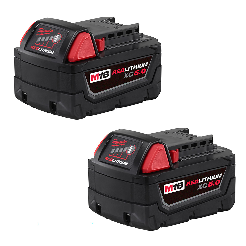 M18 XC 5.0 Battery - 2 Pack  48-11-1852
