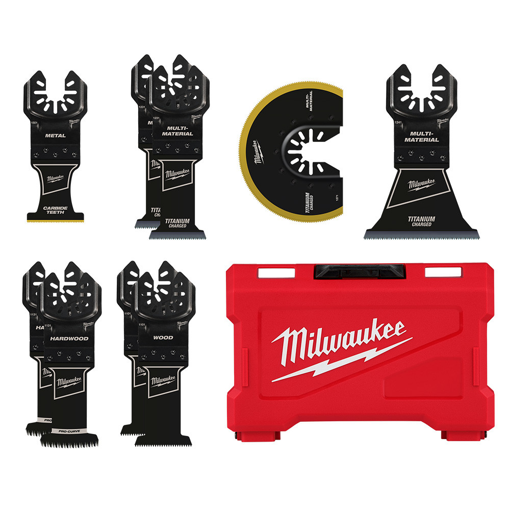 9Pc. OPEN-LOK® Multi-Tool Blade Assortment w/Case  49-10-9113