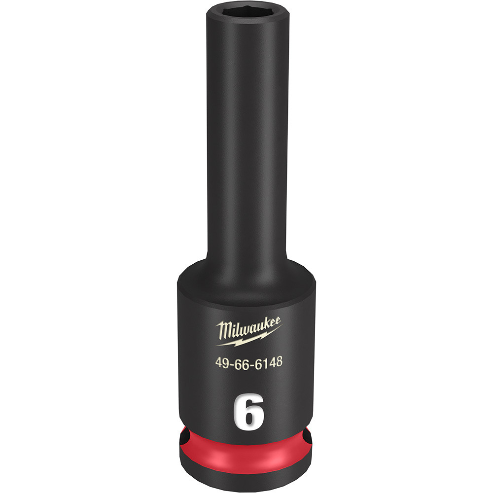 3/8" Drive x 6mm Deep Impact Socket - 6 Point  49-66-6148