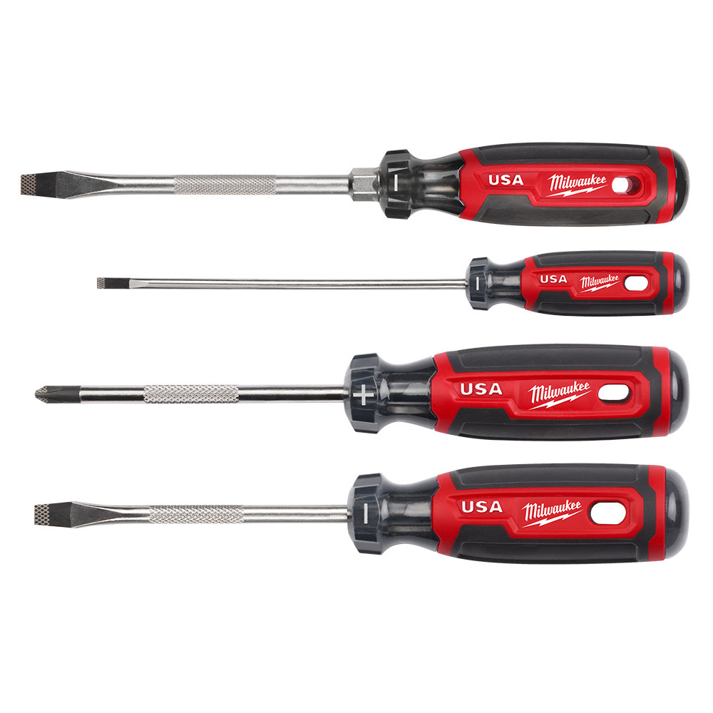 4Pc. Cushion Grip Screwdriver Set  MT200-4