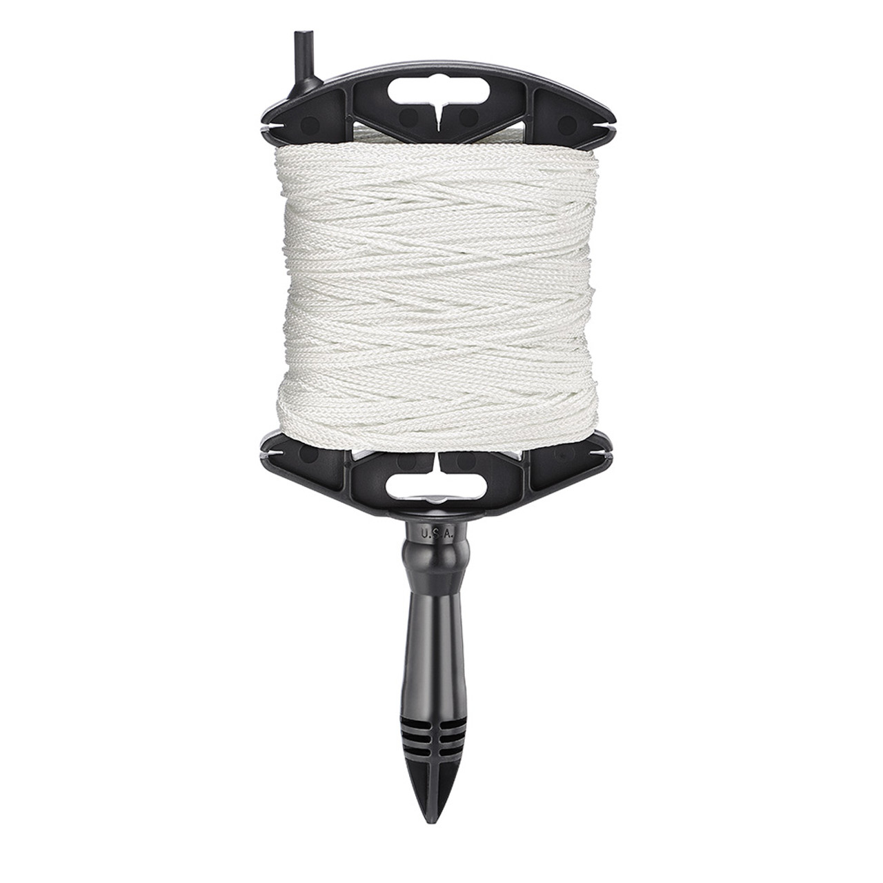 500' White Braided String Line w/Reel  39-500W