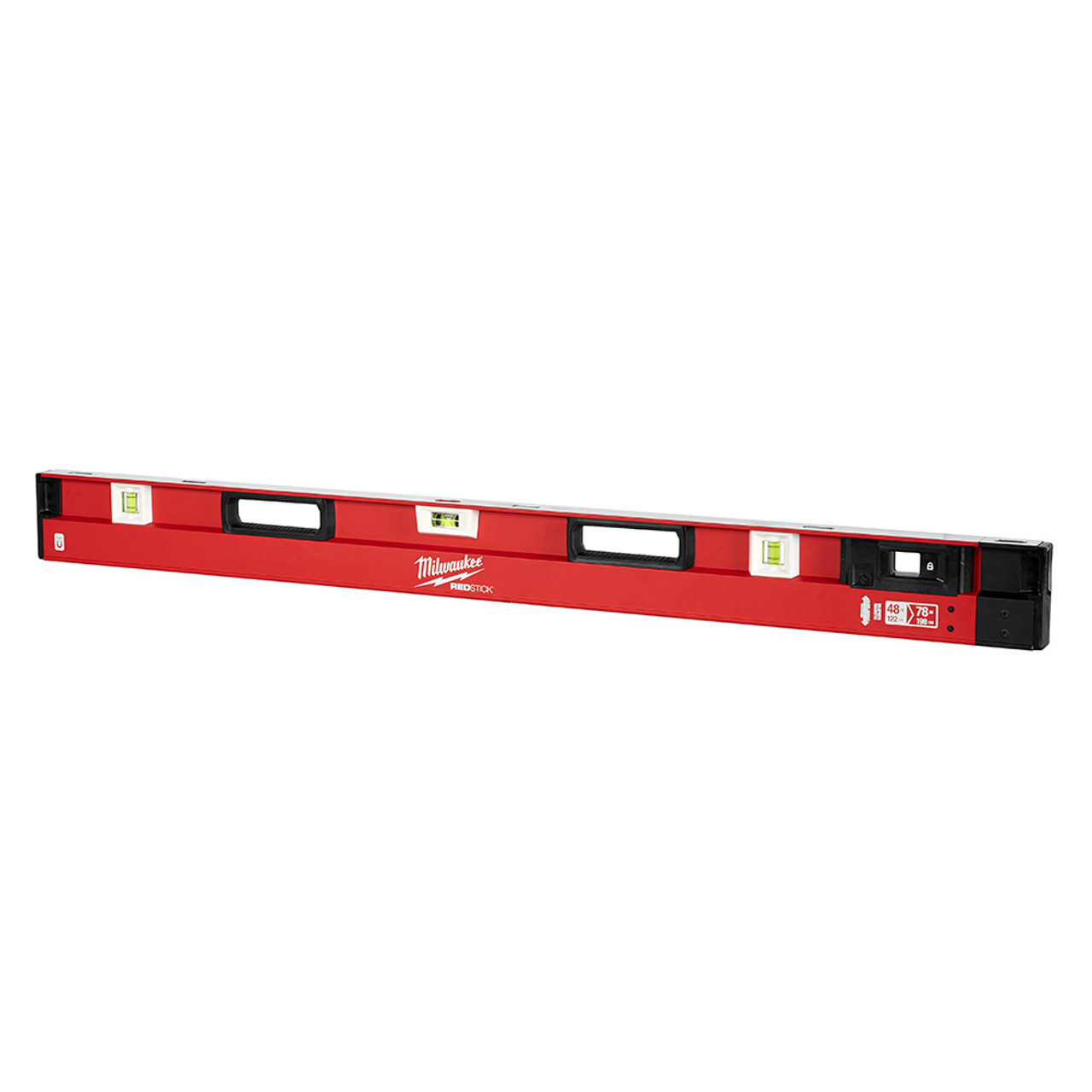 48 - 78" REDSTICK® Magnetic Expandable Aluminum Box Level  MLXPM78