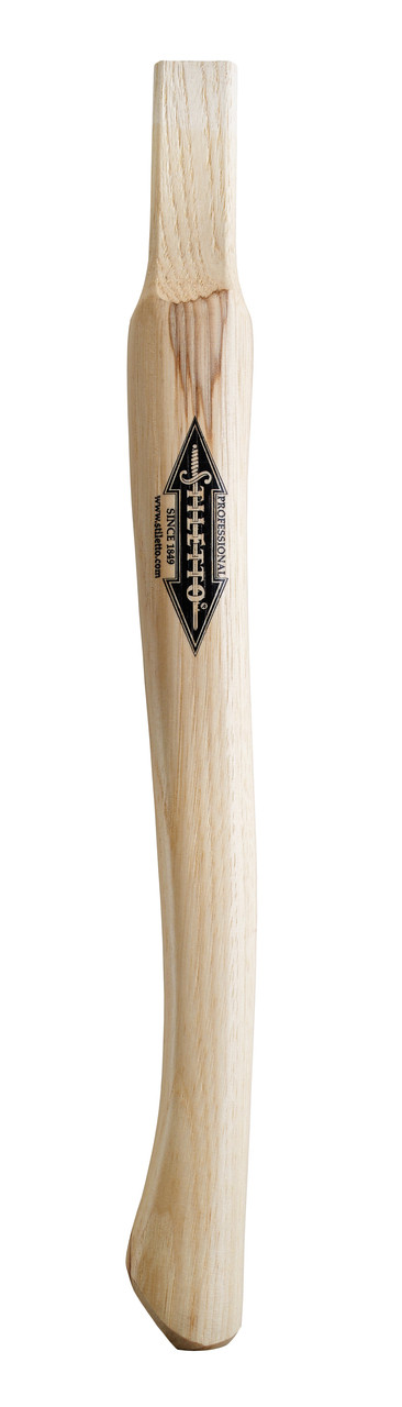 18" Curved Hickory Replacement Hammer Handle w/Wedges (fits 16oz.)  STLHDL-MHC