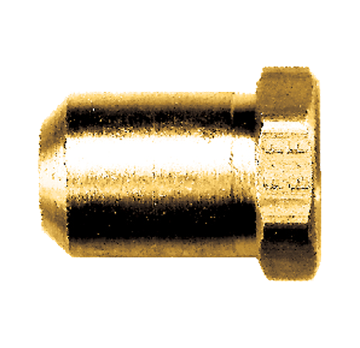 1/8"-27 Brass Female NPT Gas Cap Orifice  GO17-72