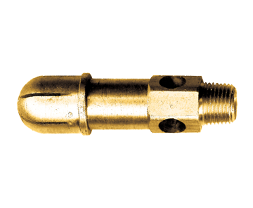 Brass Gas Slotted Cap Jet - Body Only  GS22-B