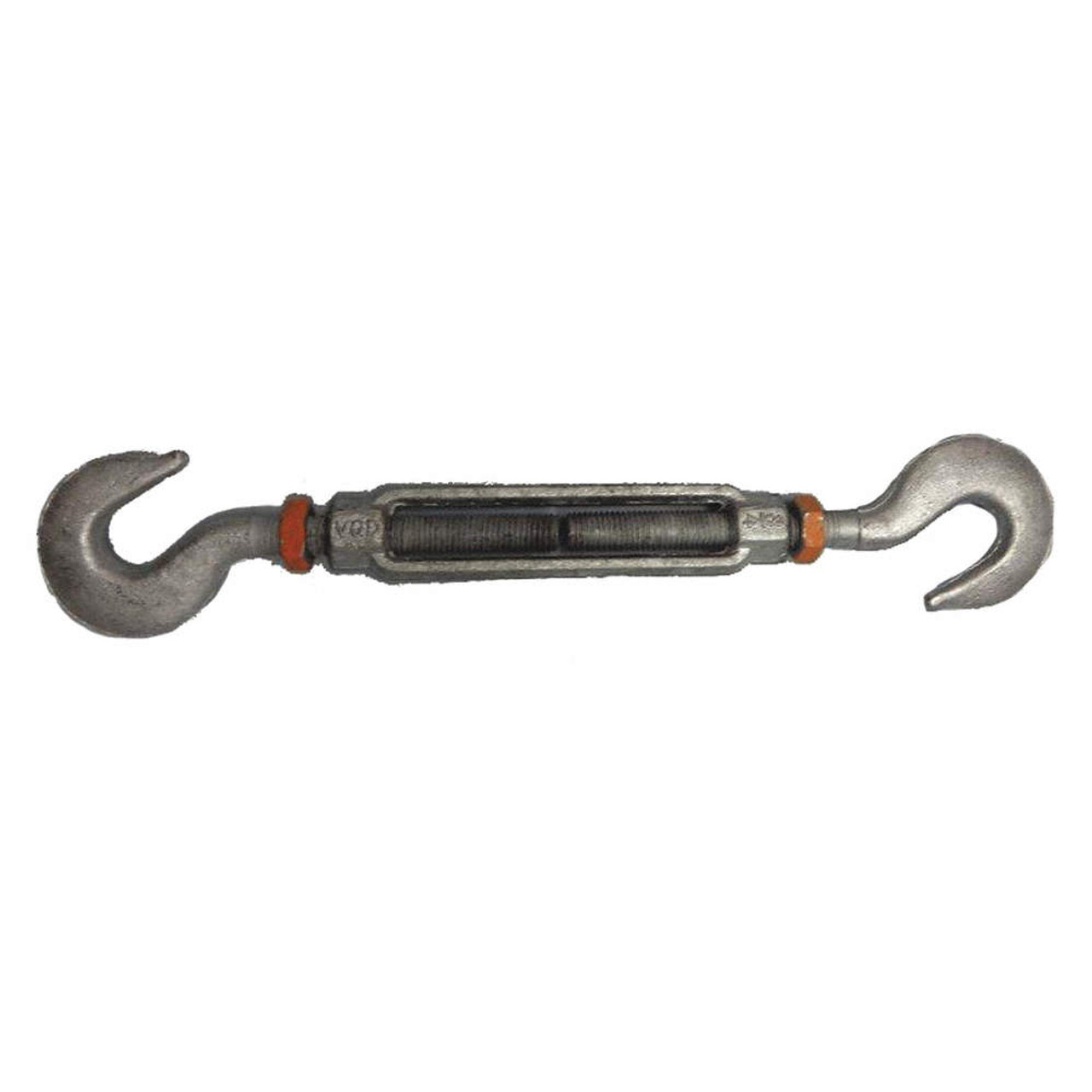 3/8 x 6" Forged Steel Turnbuckle Hook & Hook   2923 10241