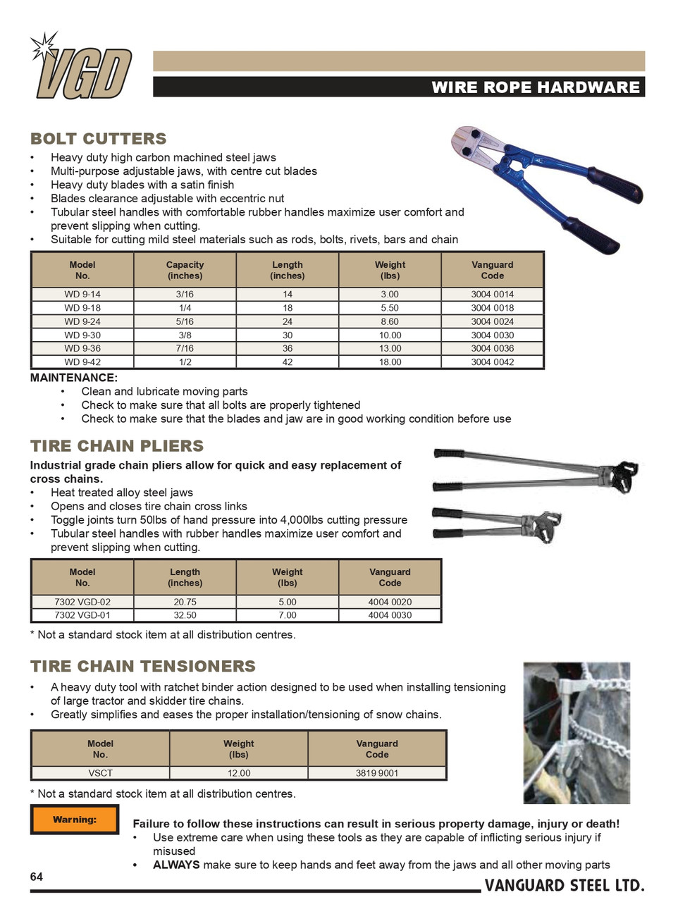 7/16" x 36" Bolt Cutter   3004 0036