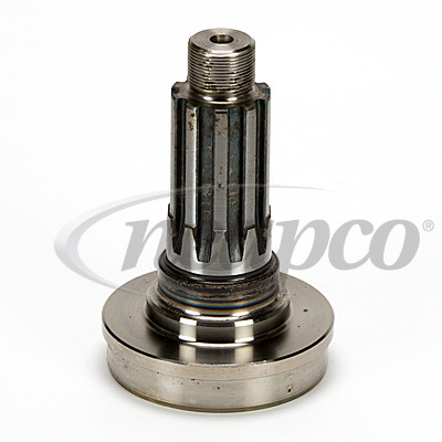 1.500" 10 Spline - 3.500" x .083" Round - Midship Stub Shaft w/Nut  N3-53-1791