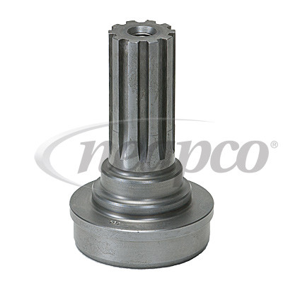 1.375" 10 Spline - 3.00" x .083" Round - Midship Stub Shaft w/Bolt  N3-53-191