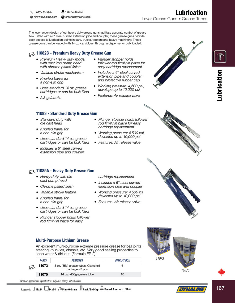 Premium Heavy Duty Lever Grease Gun  11082C
