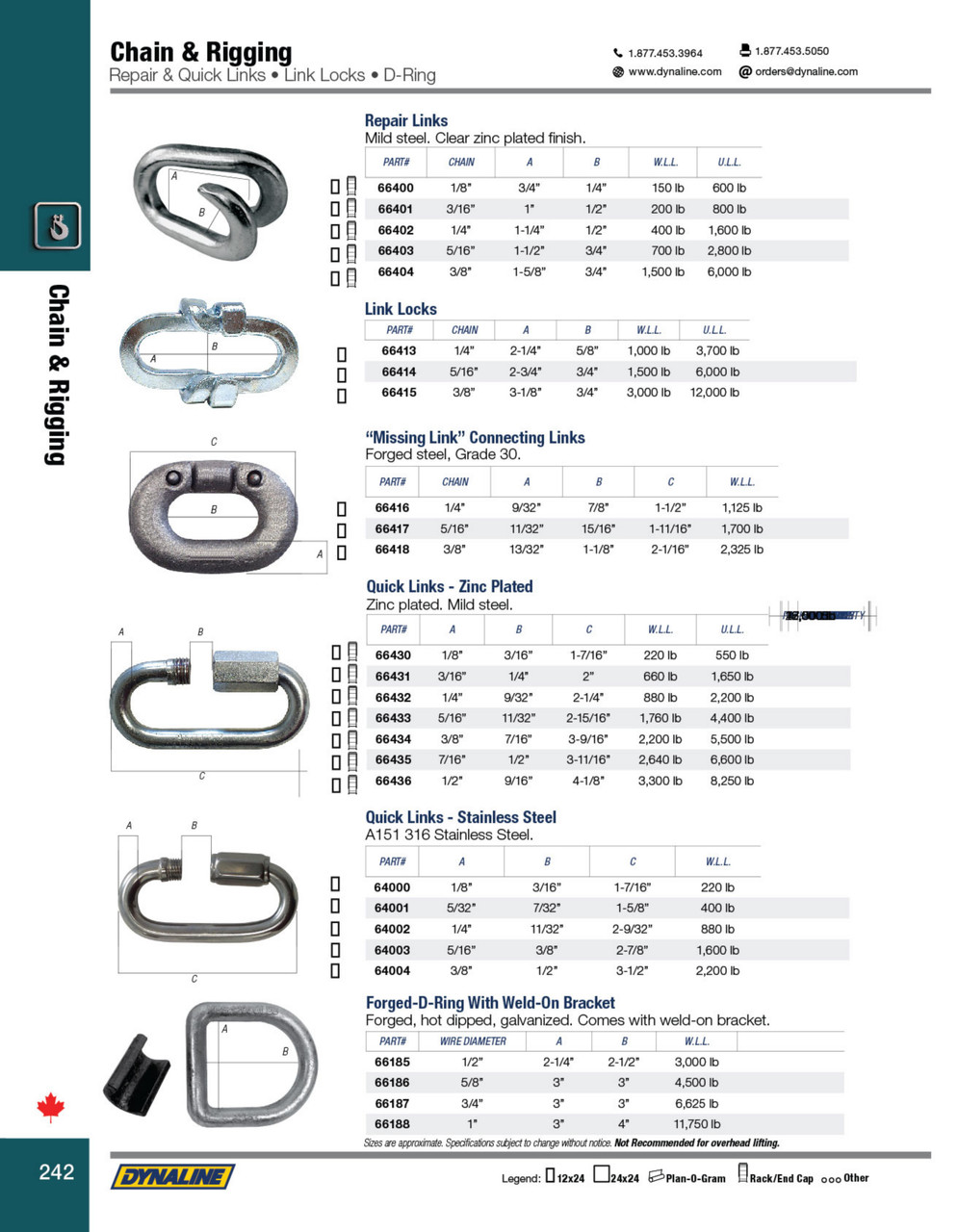 Quick Link 3/16"  66431