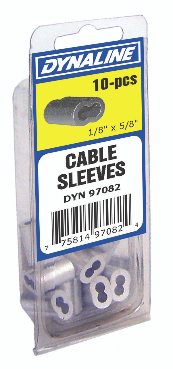 3/32" Wire Rope Loop Back Sleeve Dynapak (10/pk 77081)  97081