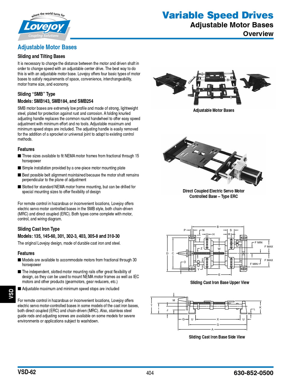 Lovejoy® 302-3-MOTOR BASE   68514419781