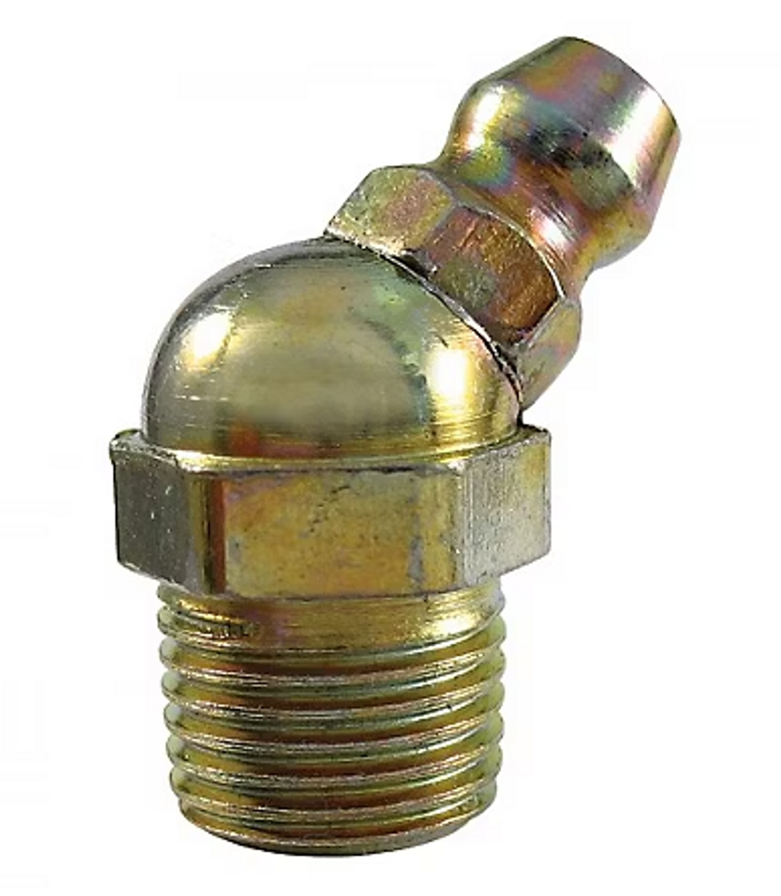 1/8" NPT 45° Type 3 Hydraulic Grease Fitting 25 Pc.   904-688
