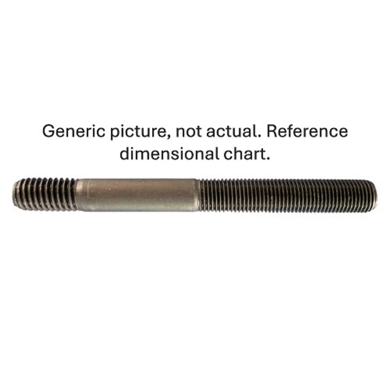 7/16 x 2-1/4" UNC/UNF Bare Engine Stud 12 Pc.   264-092