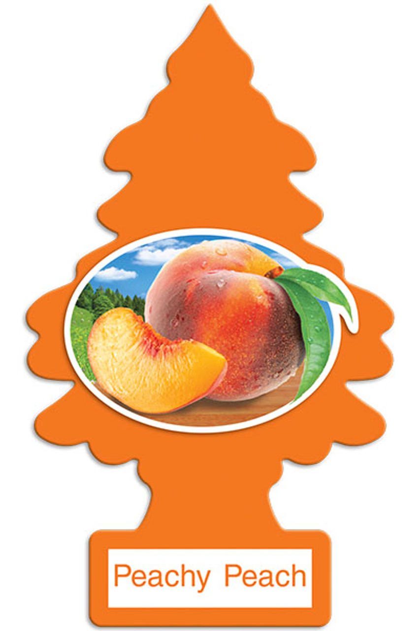 12 Pack - Regular Strength Peachy Peach Air Freshener   U1P-10319