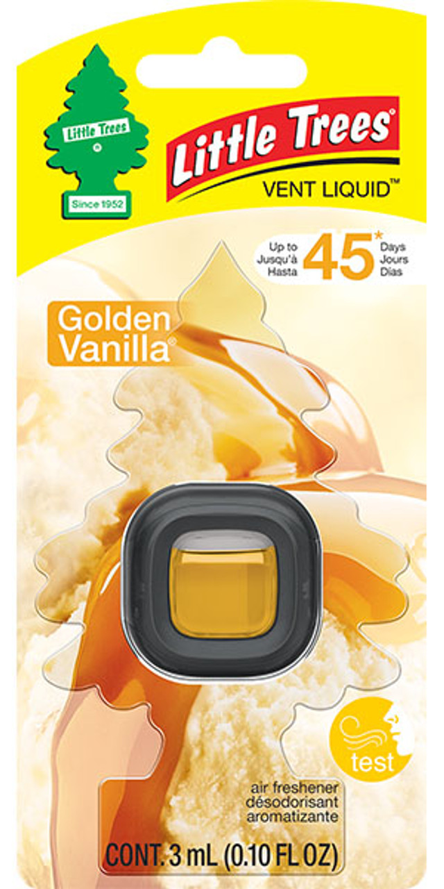 Vent Liquid Golden Vanilla Air Freshener   CTK-52632-24