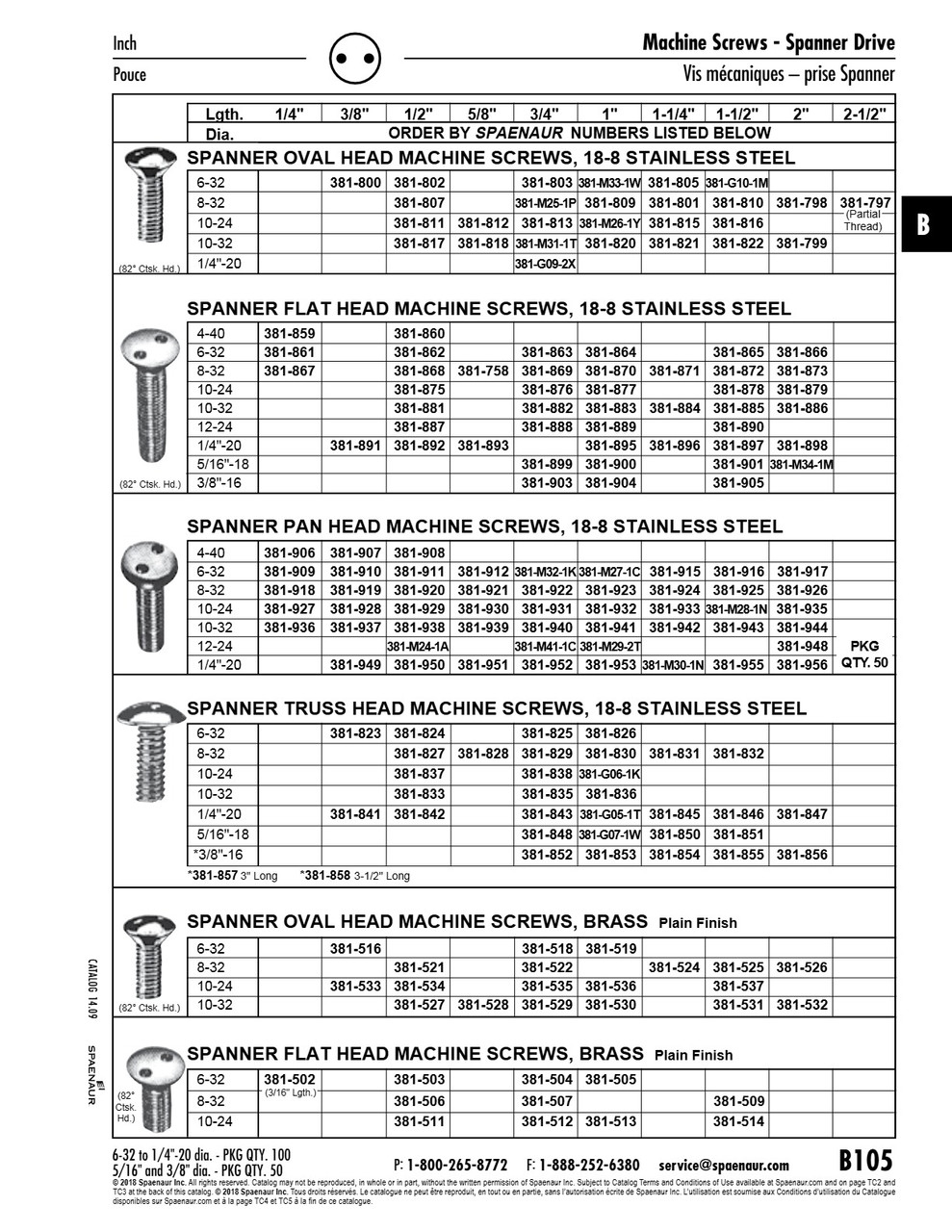 Oval Head Spanner Tamper-Resistant Machine Screw #10 - 32 Unf X 1 1/2" 18-8 Stainless Steel Passivated   381-822