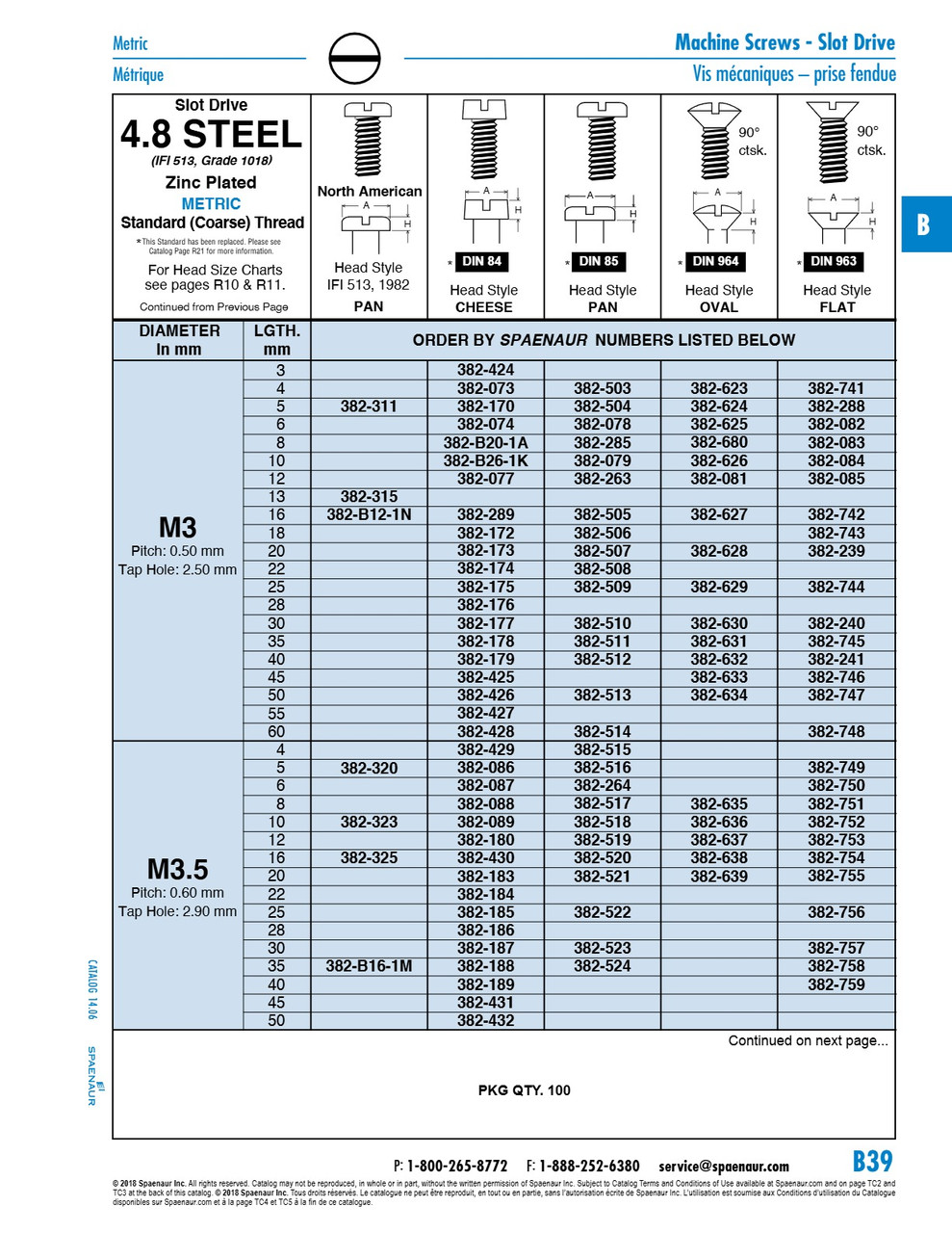 Machine Screw Flat Slot Hd Din 963 M3 X 0.50 X 16Mm Cl 4.8 Steel Zinc Plated Din 963/4.8-Zp M3X16   382-742