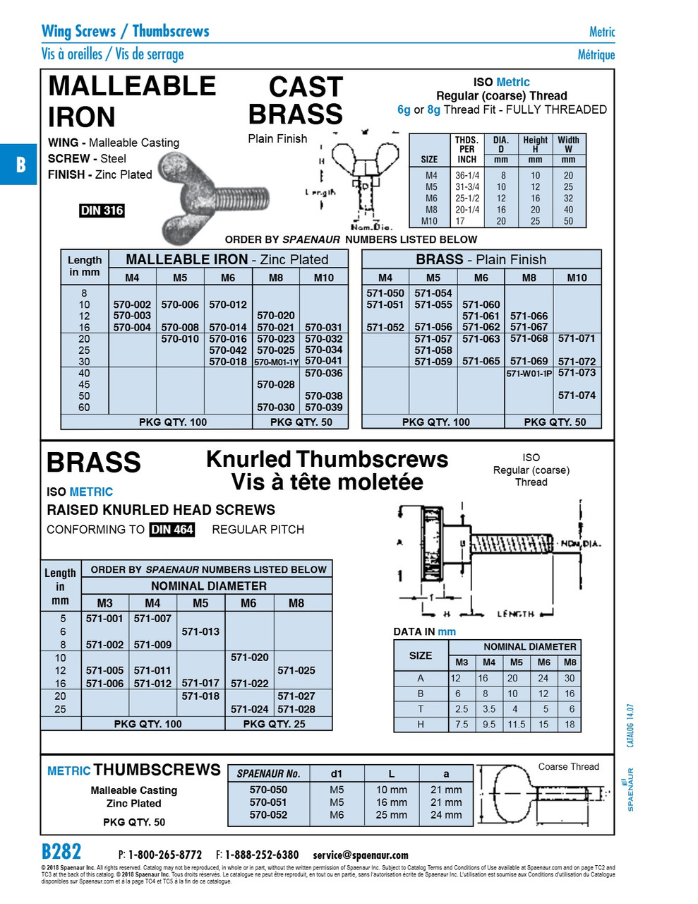 Wing Screw Din 316 M10 X 1.50 Pitch X 60Mm Full Thread 50Mm Wing Wdth Malleable Casting/Steel Zinc Plated   570-039