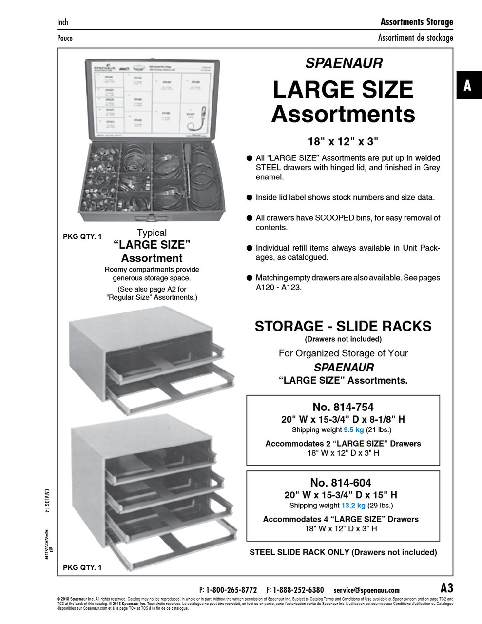 Large 4-Drawer Rack 20" Wd X 15 3/4" Deep X 15" Ht Steel Gray Baked Enamel   814-604