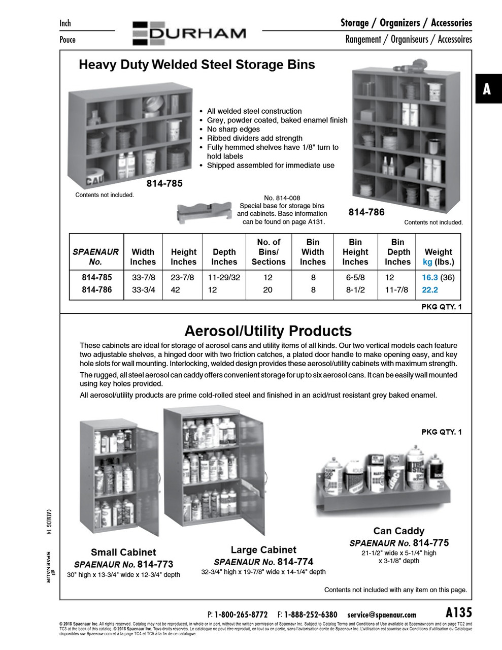 Storage Bin With 20 Bins 33 3/4" W X 42" H X 12" D Bin Size 8" W X 8 1/2" H X 11 7/8"D Steel Gray Baked Enamel Finish   814-786