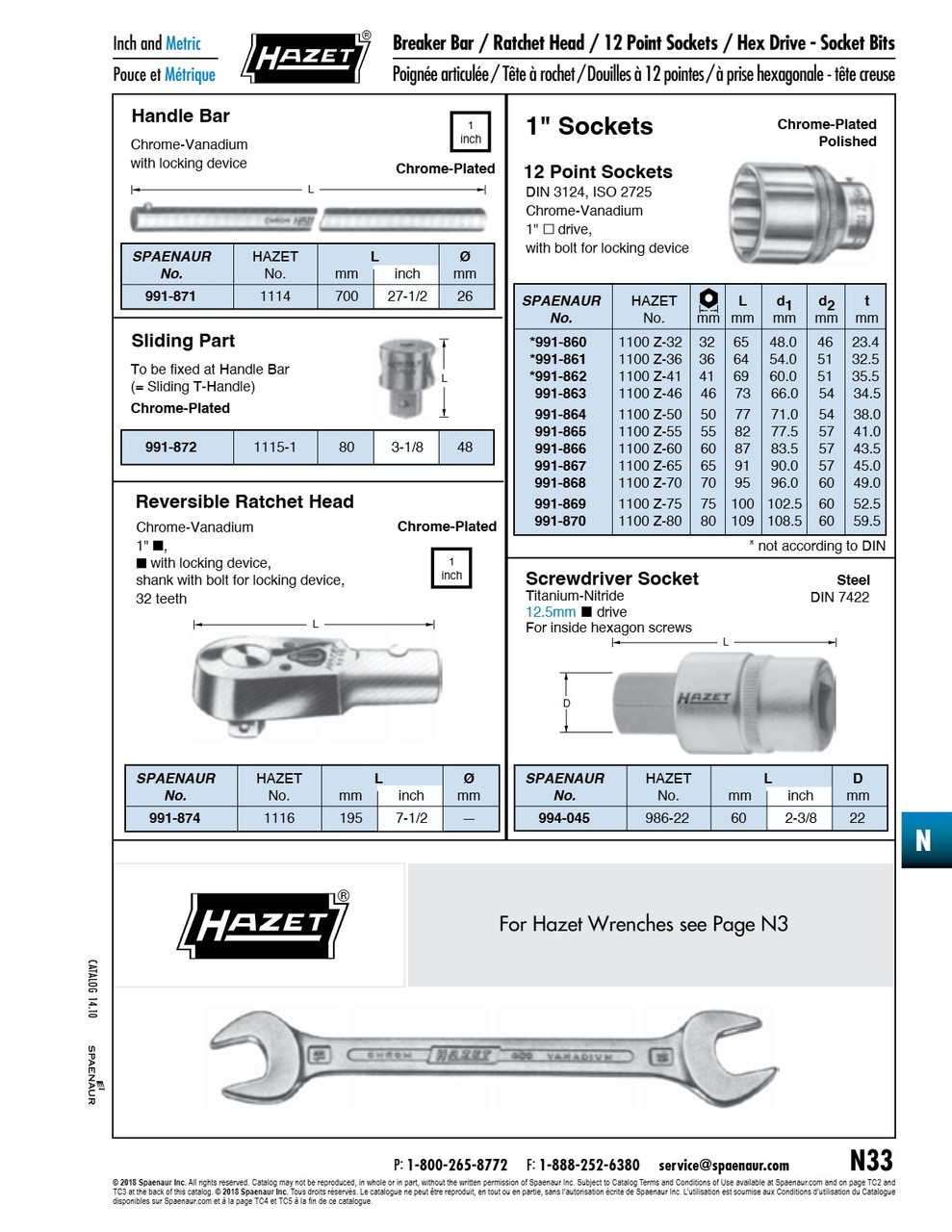 1" Drive Socket-12 Point 60 Mm Chrome Vanadium Chrome Plated Polished   991-866