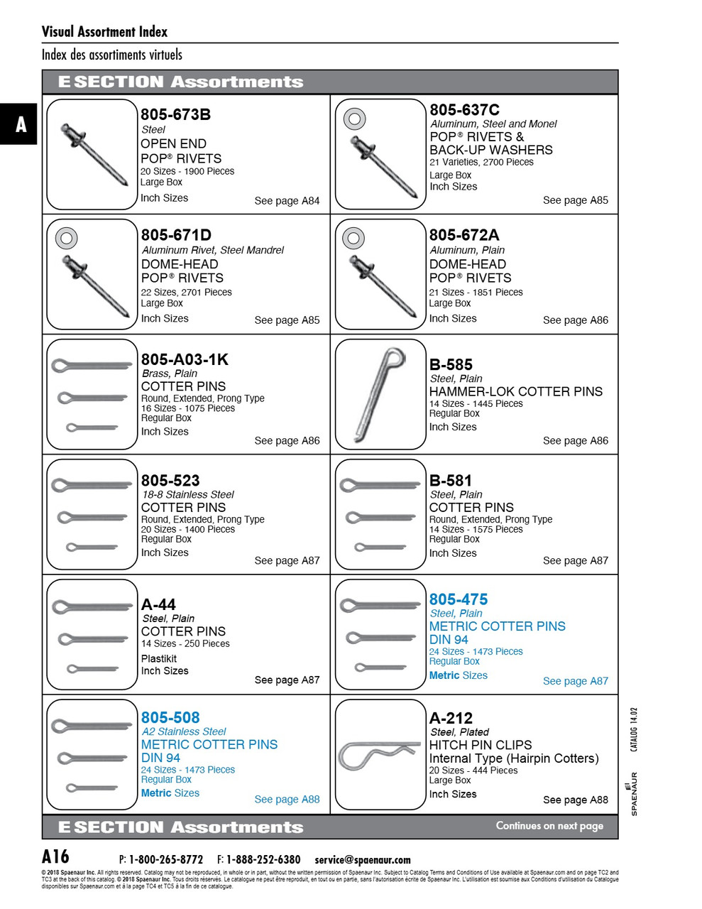 Cotter Pin Assortment (Pc#091) Assortment   B-581