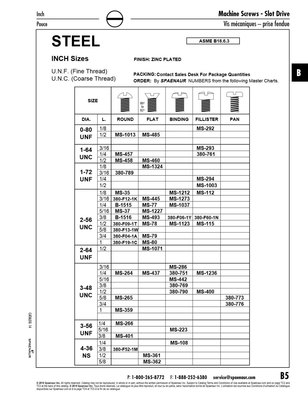 Machine Screw Round Slot Head #2-56 Unc X 5/16" Lg Low Carbon Steel Zinc Chromate Plated Ansi B18.6.3-1972   MS-37