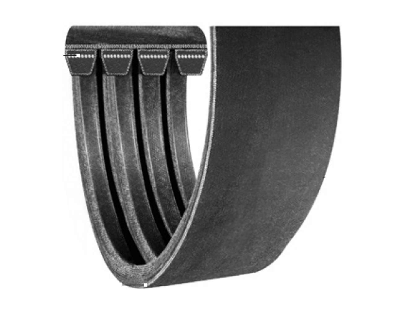 Aramax® Super Power Wedge® 14 Rib Banded V-Belt   R8VK2780-14