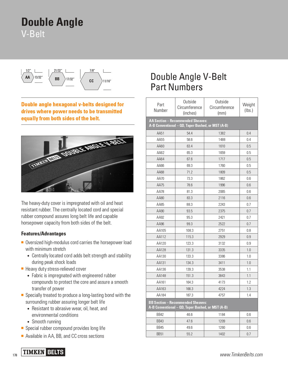 Double Sided Hexagon Belt   AA60
