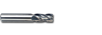11/16" TiAln Coated Solid Carbide 4 Flute End Mill   SC22687A