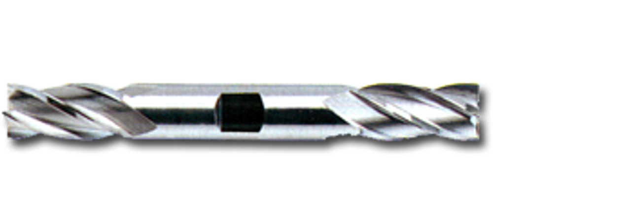 7/16" TiAln Coated Solid Carbide 4 Flute Double End Mill   SC39437A