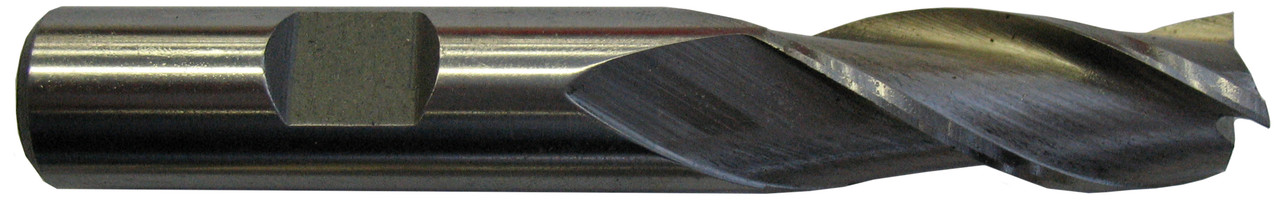 32mm TiN Coated Cobalt 3 Flute End Mill   MC60932T