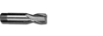 9/64" HSS 2 Flute Threaded Shank End Mill   MC05009