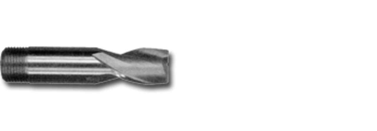 11mm TiNC Coated HSS 2 Flute Threaded Shank End Mill   MC05610C