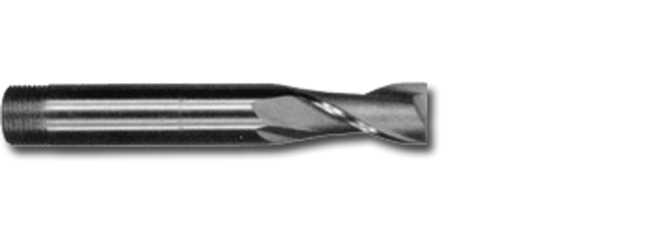 18mm TiNC Coated Cobalt 2 Flute Long Threaded Shank End Mill   MC38680C