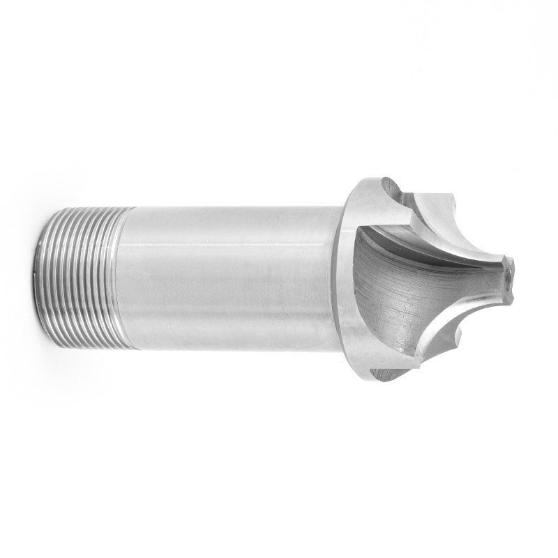 12mm HSS 4 Flute Threaded Shank Corner Rounding Cutter   MC15525