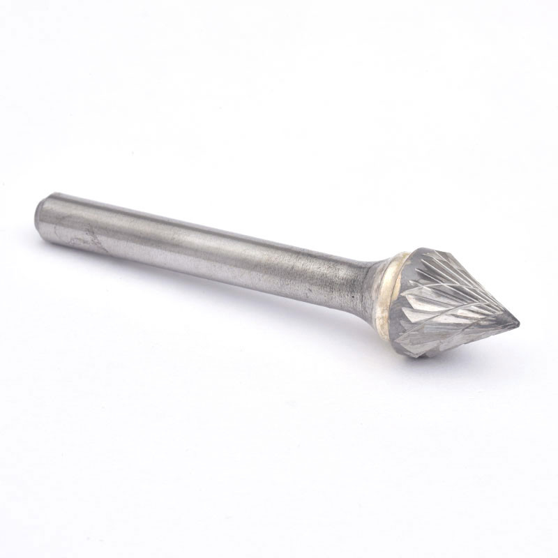 1/8" SJ-Type Single Cut Cone Carbide Burr   SC91174