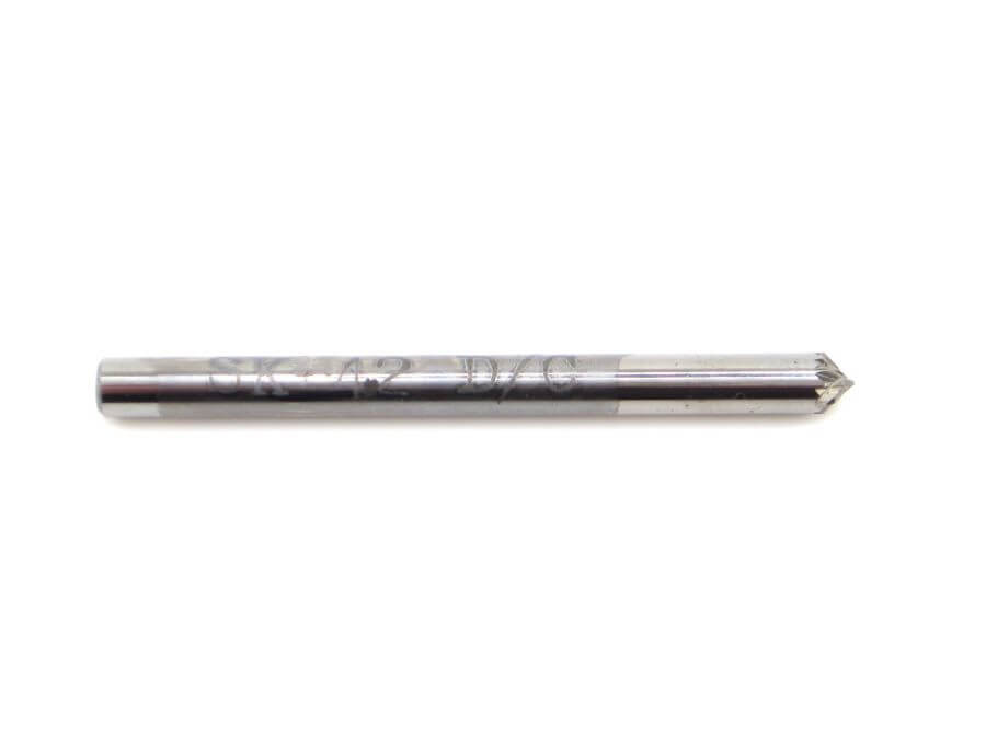 1/8" SK-Type Miniature Single Cut Cone Carbide Burr   SC91175