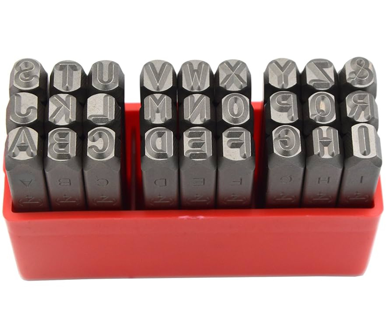 1/8" "A - Z" Reverse Letter Stamp Set   MS03708