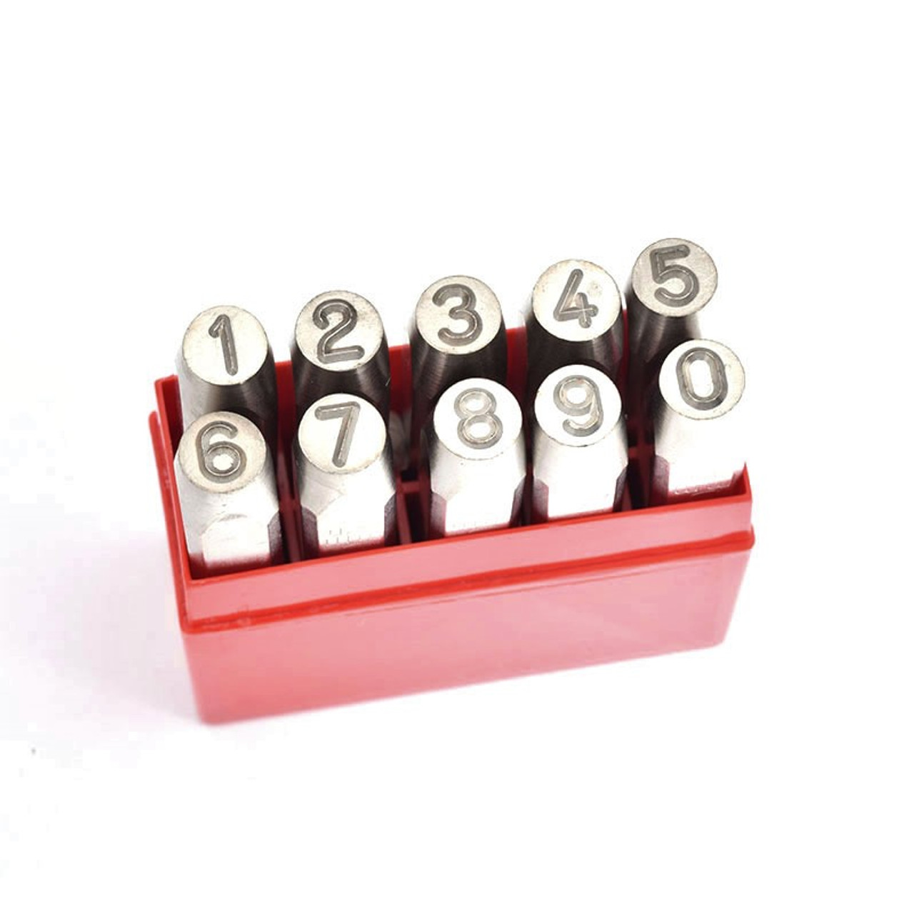 1/2" "0-9" Heavy Duty Number Stamp Set   MS05032