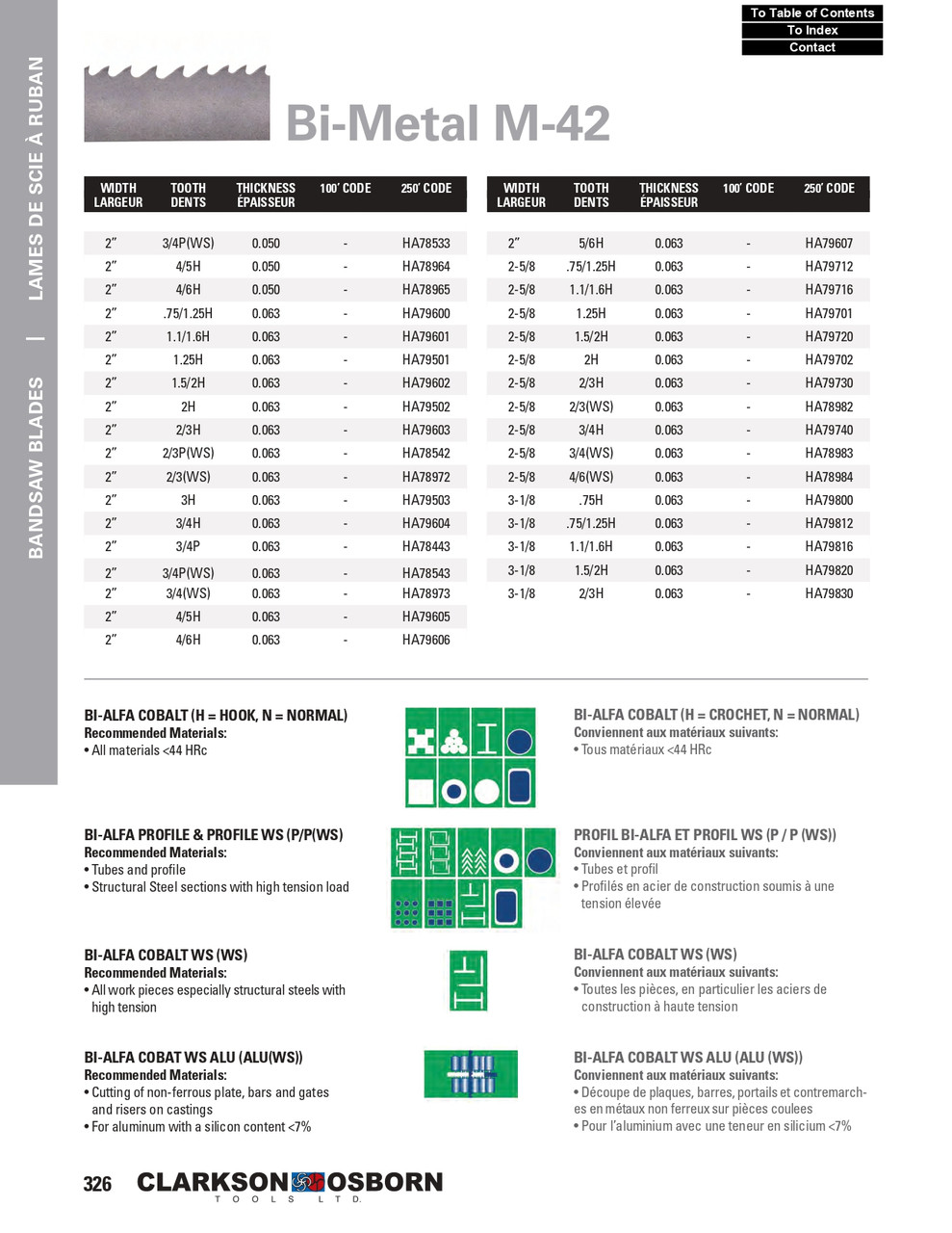 2" 2/3-TPI x  250' Bi-Metal M42 Cobalt Bandsaw Blade   HA79603